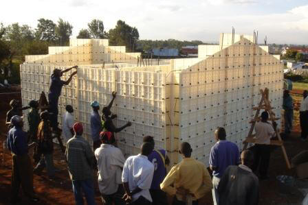 Plastic shutter |plastic formwork | tsunami emergency temporary relief